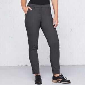 NEW Anatomie Thea Slim Travel Golf Pant SIZE L 33x30 Gray HOLIDAY CHRISTMAS GIFT